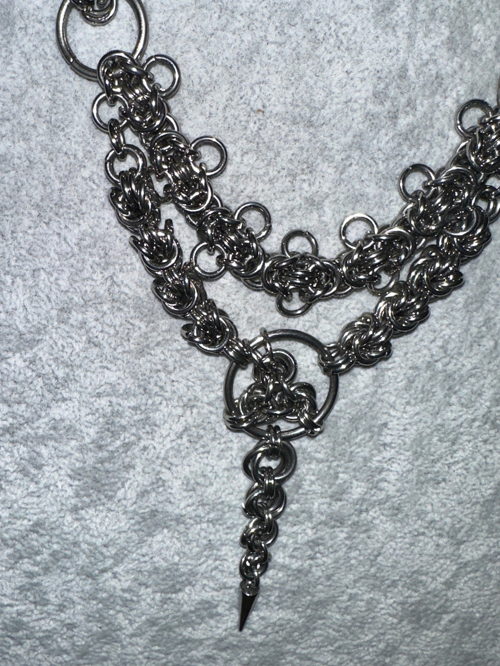 Shadow Spike Necklace