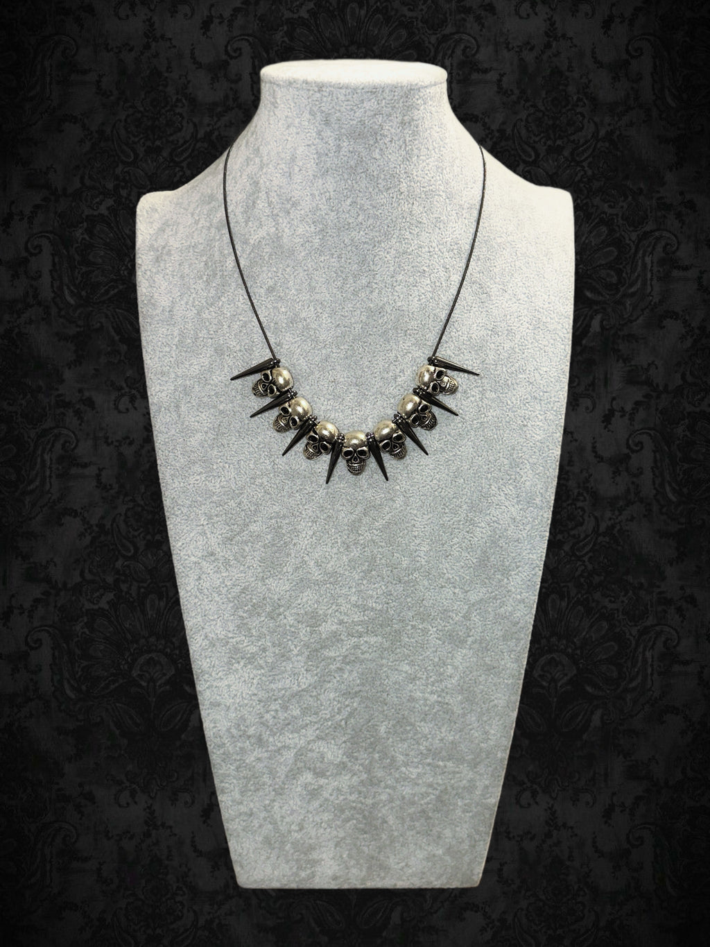 Skull Spike Necklace