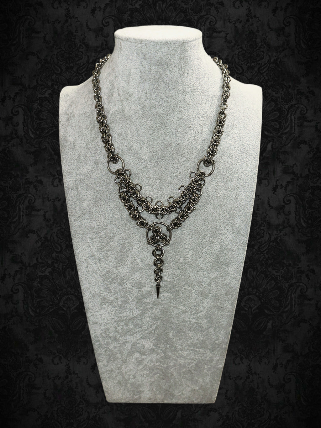 Shadow Spike Necklace