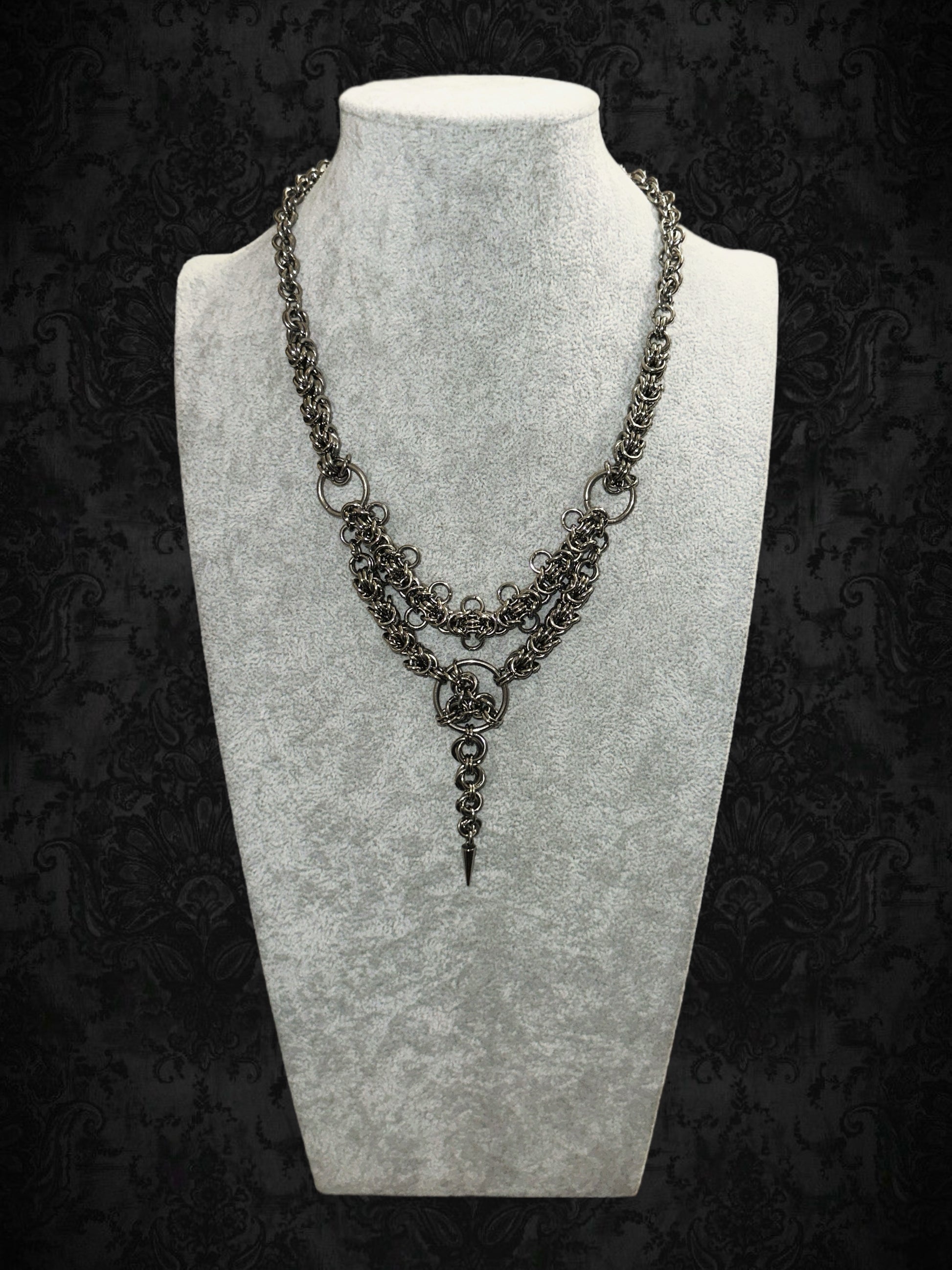 Shadow Spike Necklace