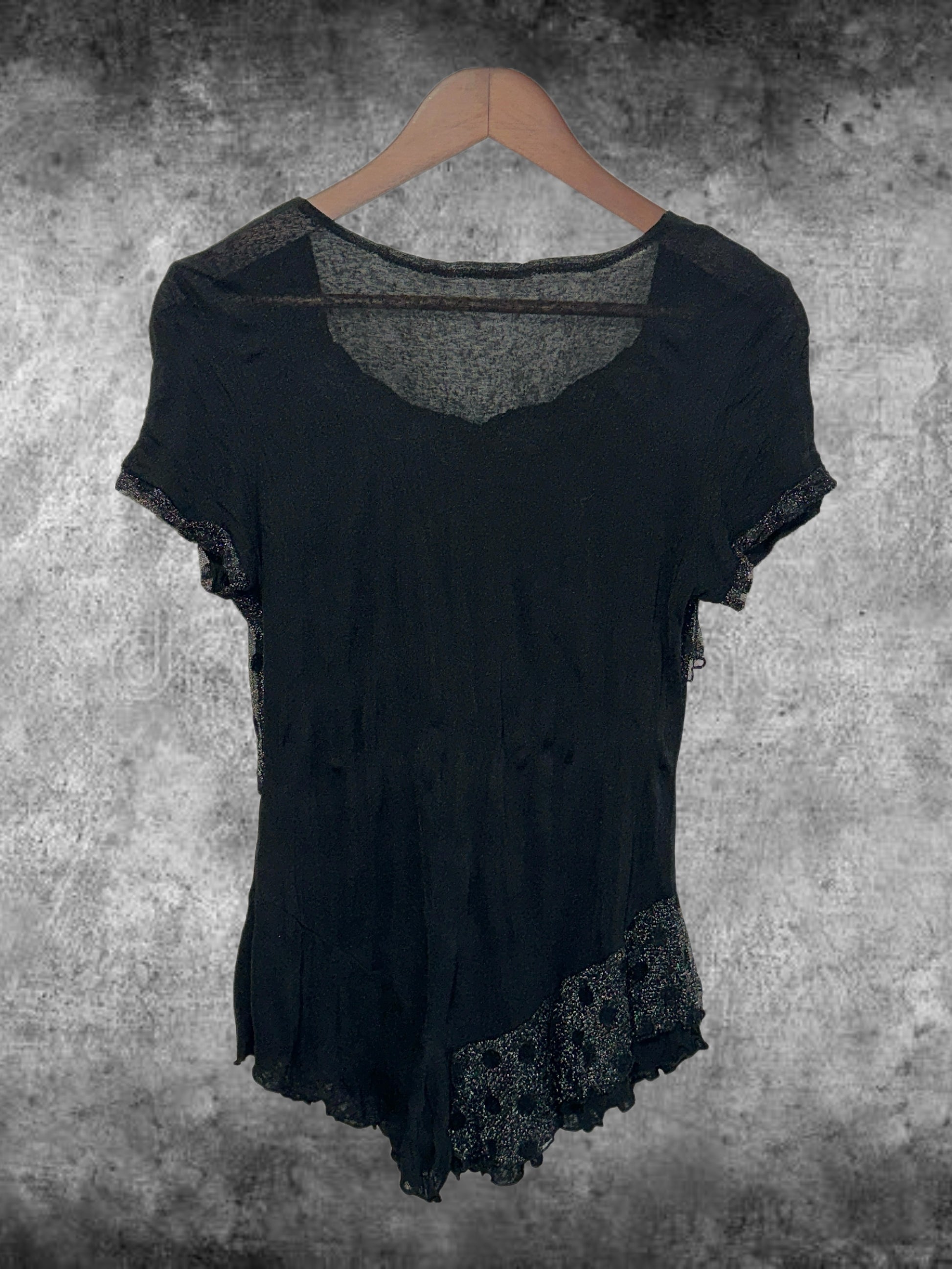 Midnight Polka Sparkle Blouse