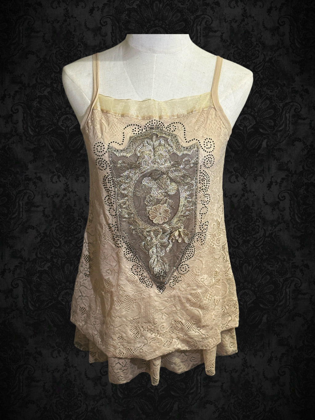 Velvet Rose Baroque Lace Camisole