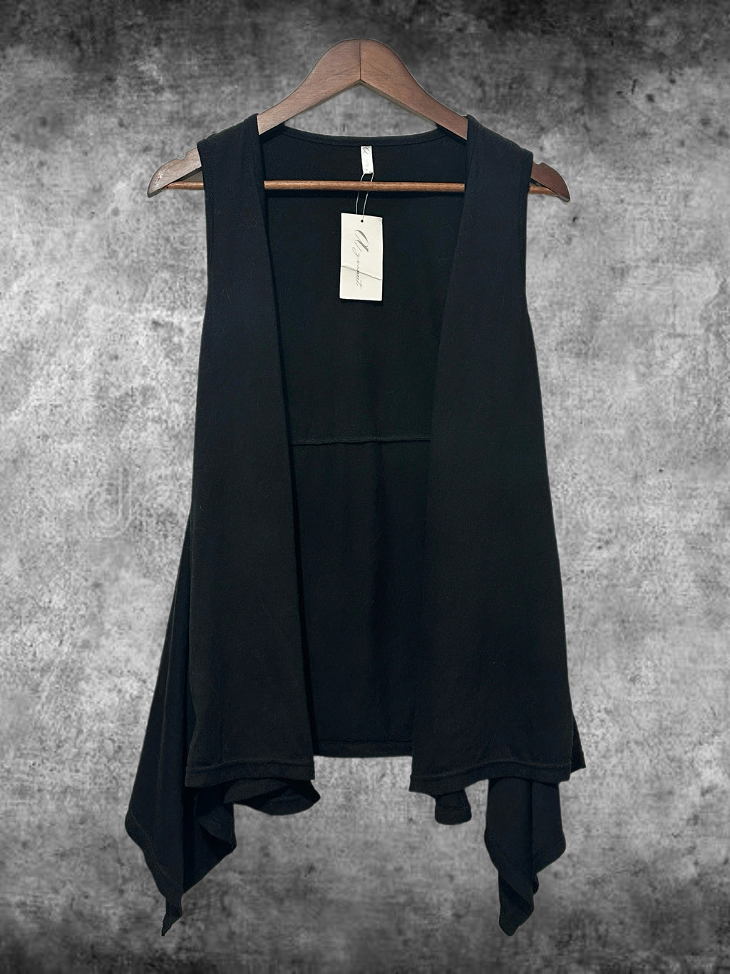 Midnight Drape Vest