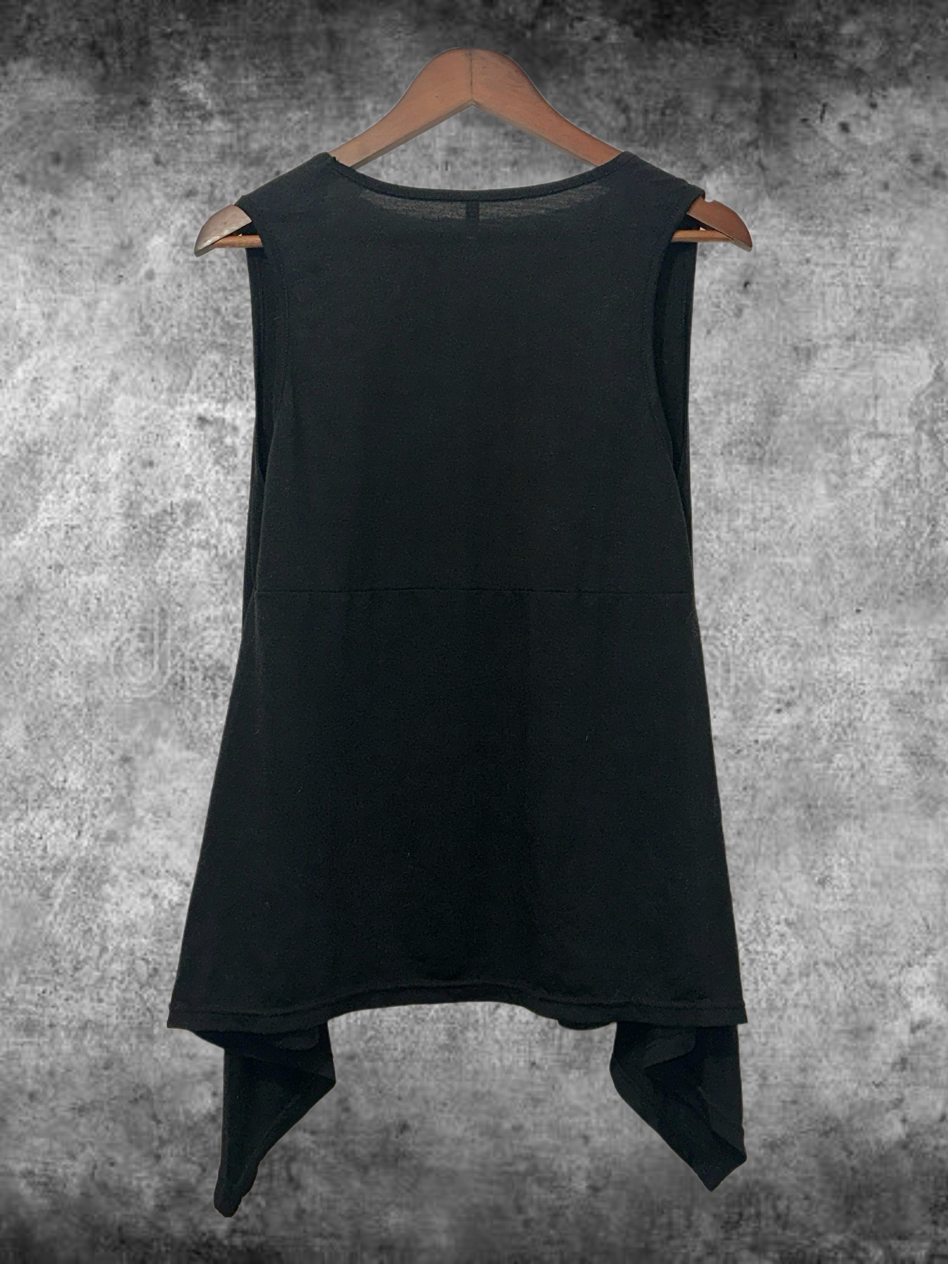 Midnight Drape Vest