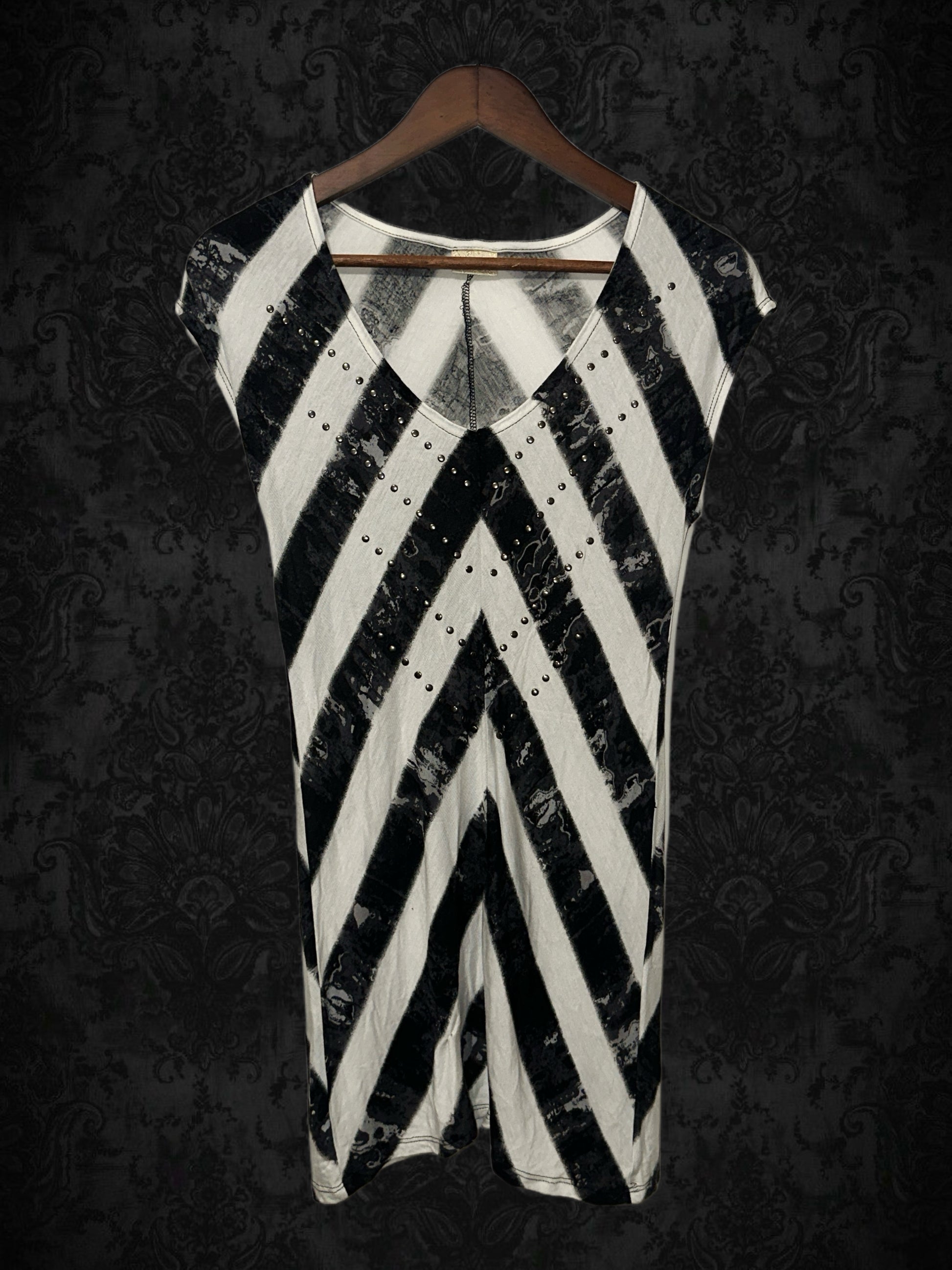 Striped Studded Dress